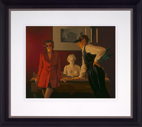 The Sparrow and the Hawk by Jack Vettriano - Framed Limited Edition on Paper